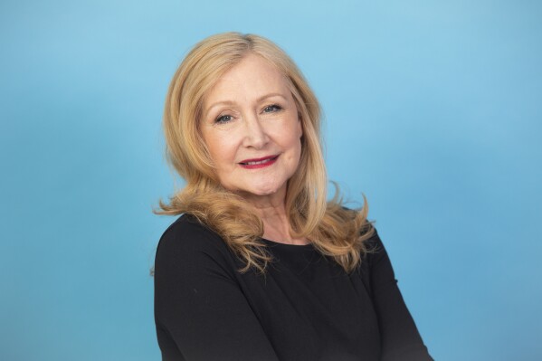 Patricia Clarkson poses for a portrait on Thursday, May 8, 2025, in New York. (Photo by Andy Kropa/Invision/AP)