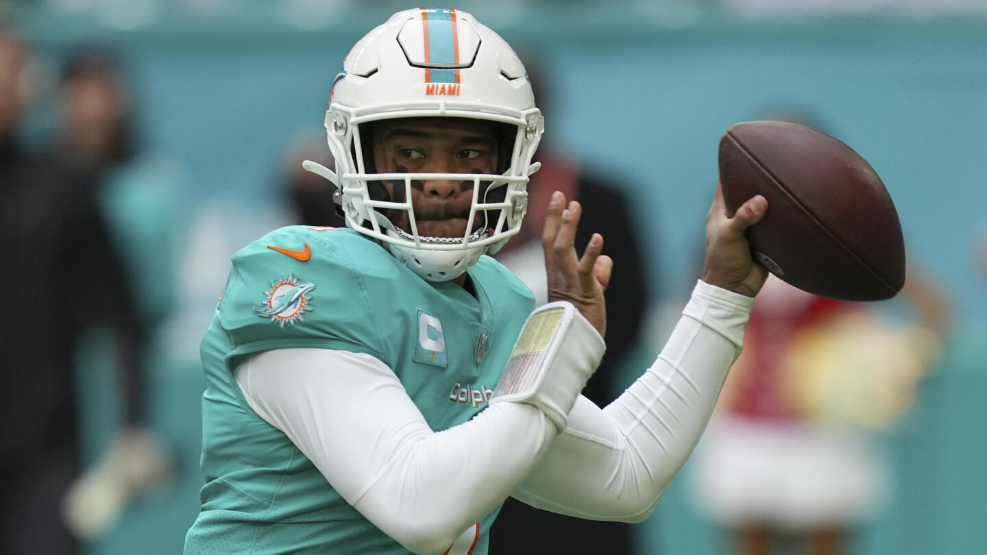 Tua Tagovailoa, Miami Dolphins quarterback, suffered concussion on Sunday,  head coach says