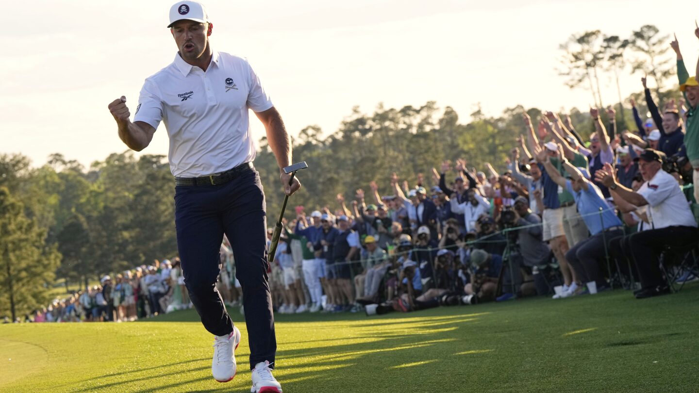 Bryson DeChambeau is trying to chase down Rory McIlroy again in a major. He has 18 holes to do it