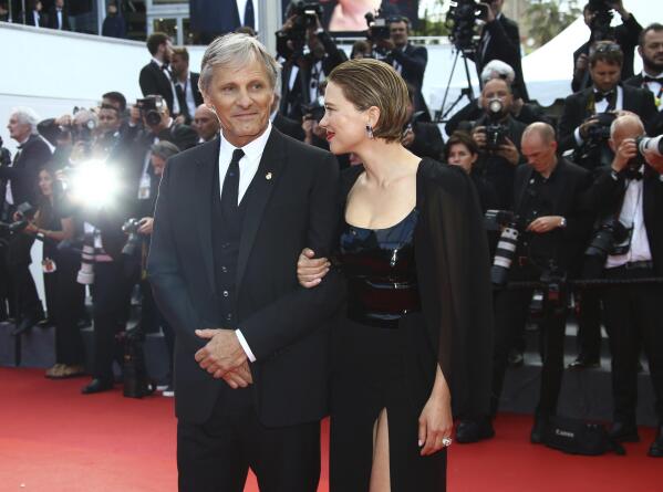 French actress Adele Exarchopoulos poses on the red carpet of