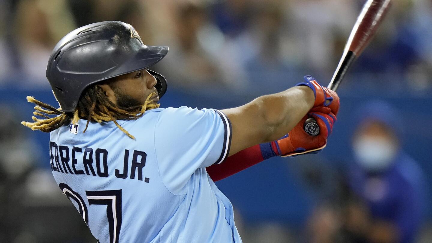 Once Vladimir Guerrero, Jr. cracked his third homer, it wasn't