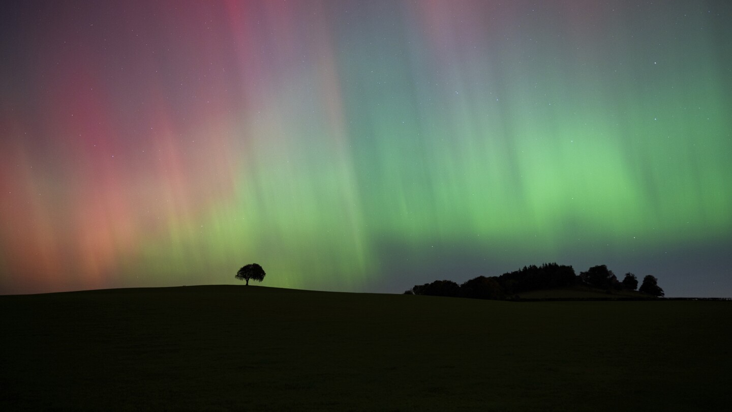 What's behind the northern lights that dazzled the sky AP News