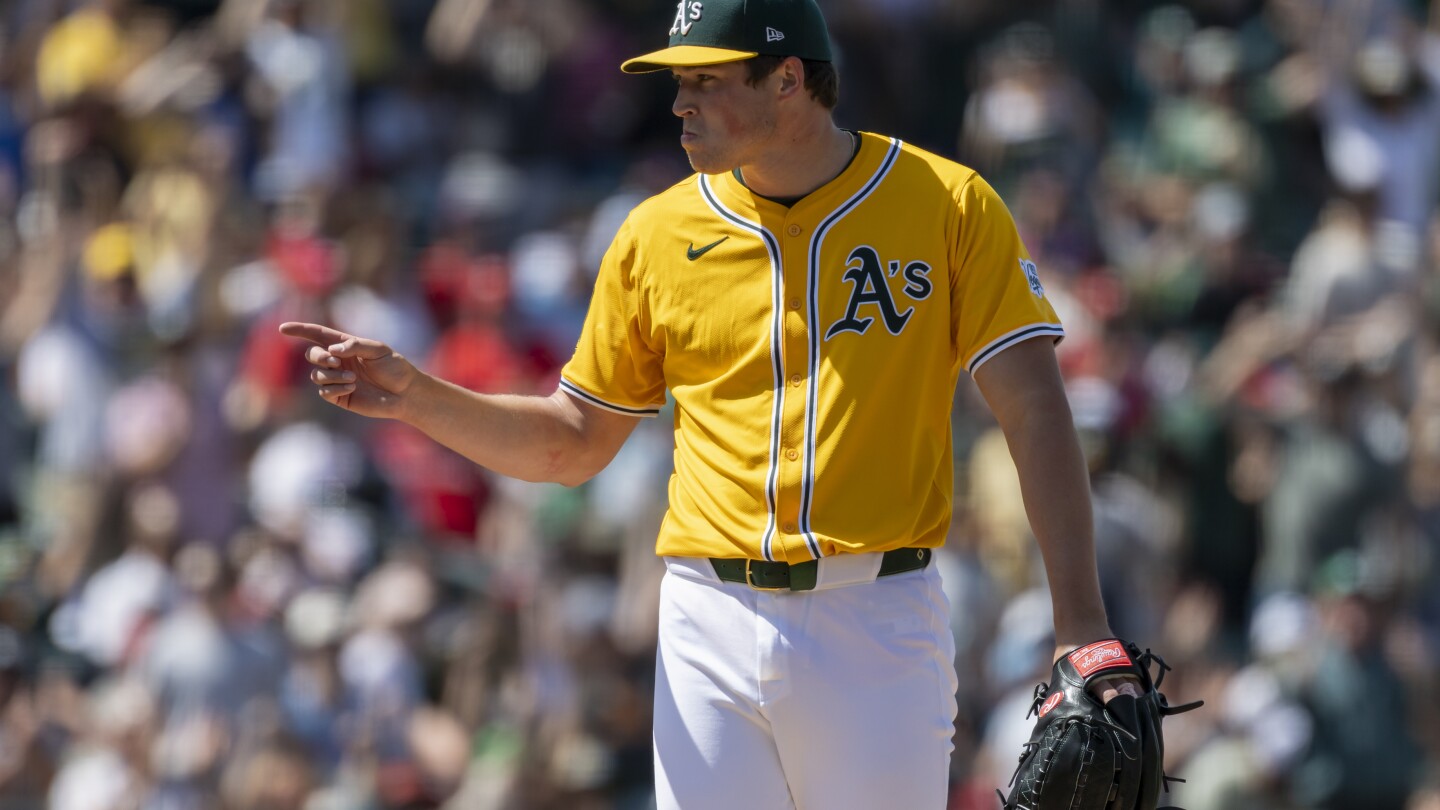 Athletics End 11-Game Losing Streak With MacIver MLB Debut Win Over Phillies