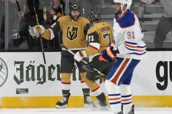 Oilers-Golden Knights the lone NHL playoff game on Saturday night