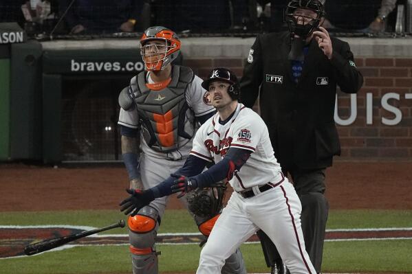 Adam Duvall Braves hits World Series Game 5 grand slam