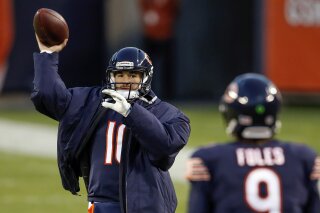 Bears name Mitchell Trubisky starting QB vs. Packers