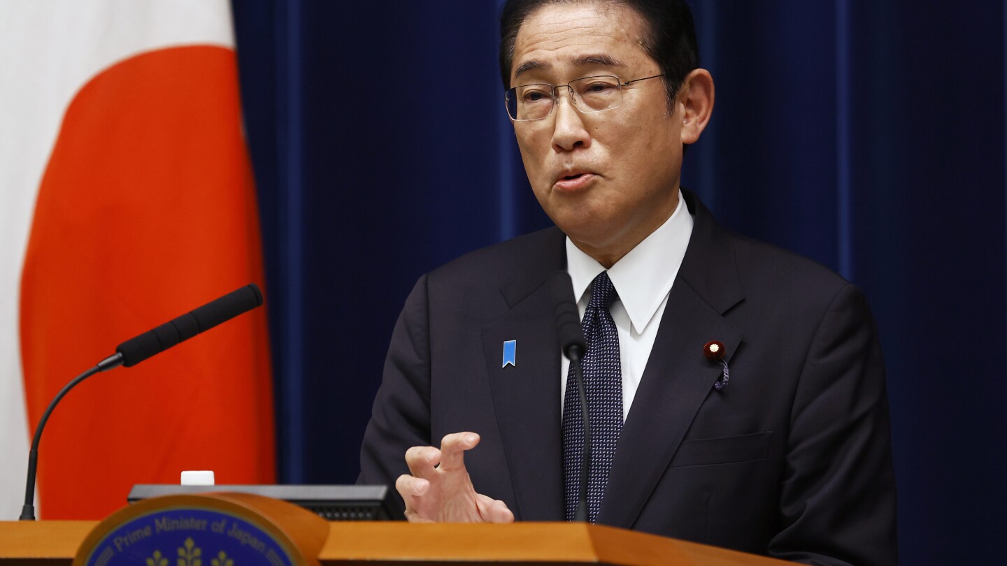 Japan’s Kishida hopes to further strengthen strategic cooperation with US and South Korea at summit