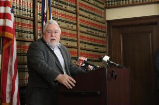 FILE - West Virginia Attorney General Patrick Morrisey speaks during a press conference at the state Capitol in Charleston, W.Va., Feb. 16, 2022. On Tuesday, April 4, 2023, Morrisey announced that he will run for governor in 2024. (AP Photo/Leah M. Willingham, File)