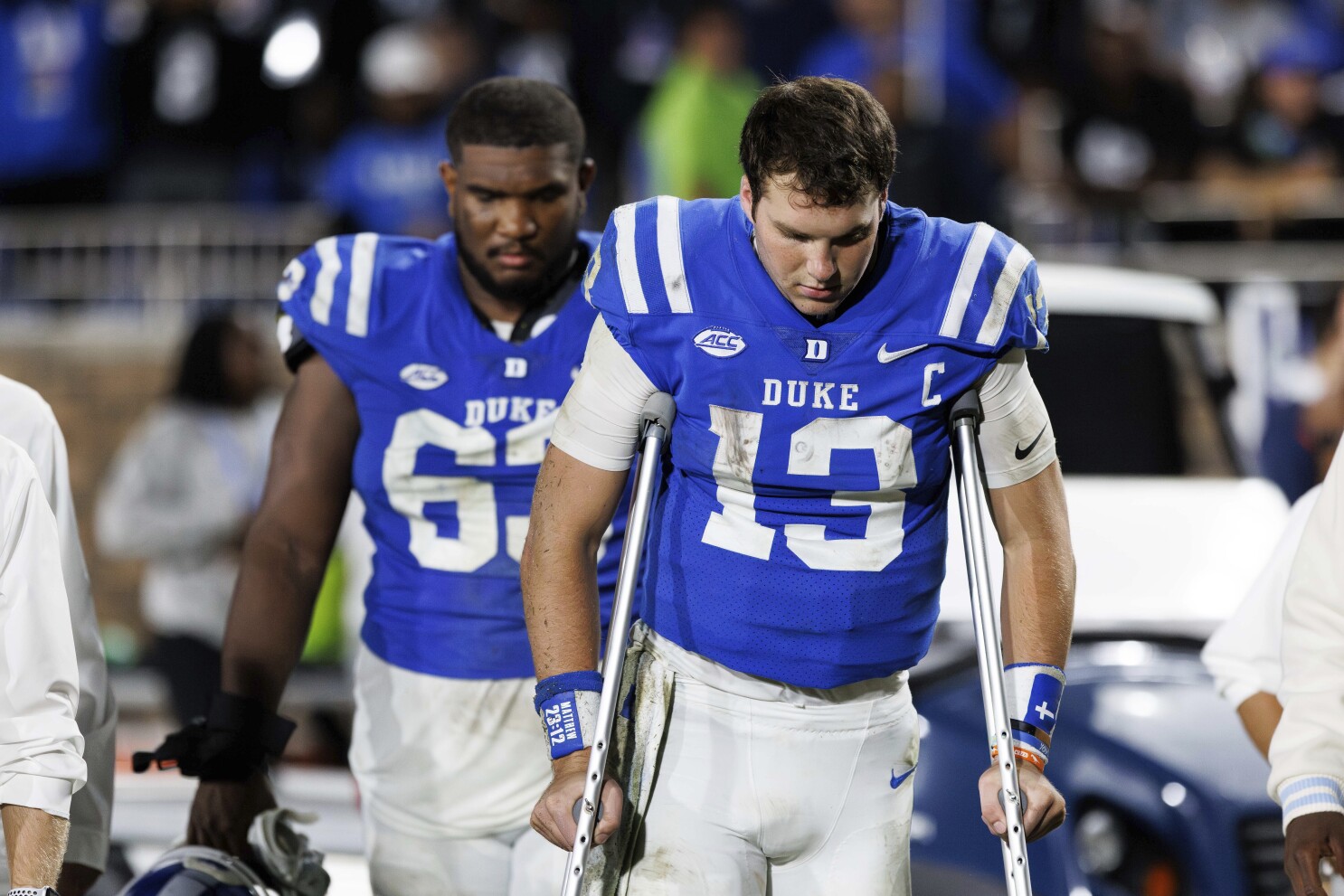 Riley Leonard injury: Update on Duke QB before Louisville game - College  Football HQ