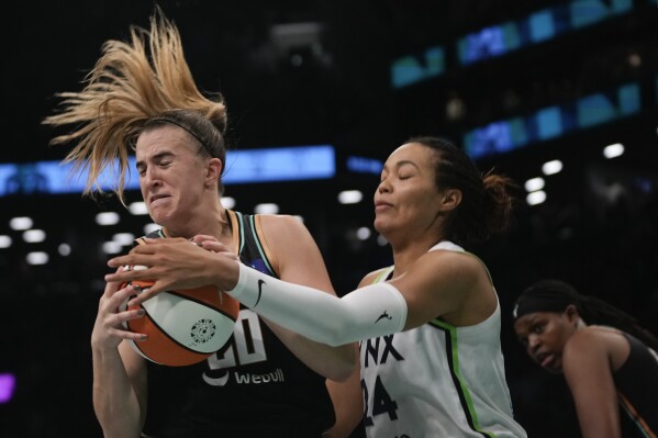 Lynx fall just short after Napheesa Collier leads them to the brink of a fifth WNBA title | AP News