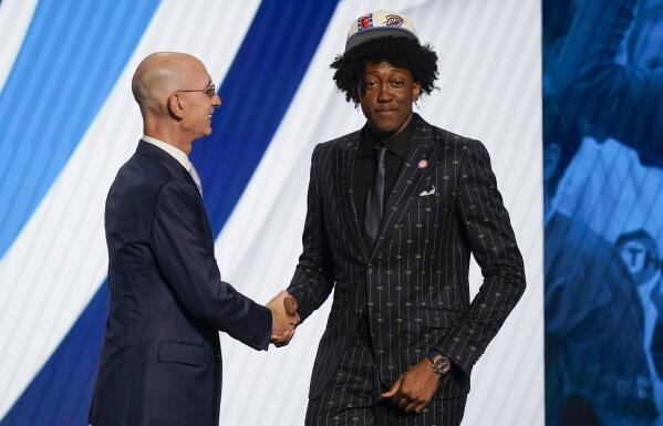 Oklahoma City selects Jaylin Williams with 34th overall pick