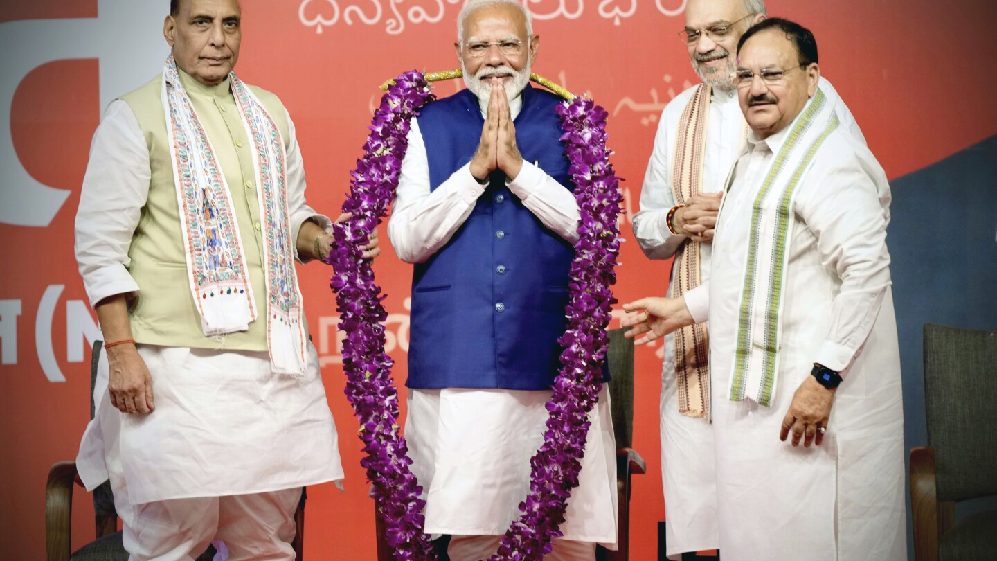 НЮ ДЕЛХИ АП — Индийският министър председател Нарендра Моди който обяви