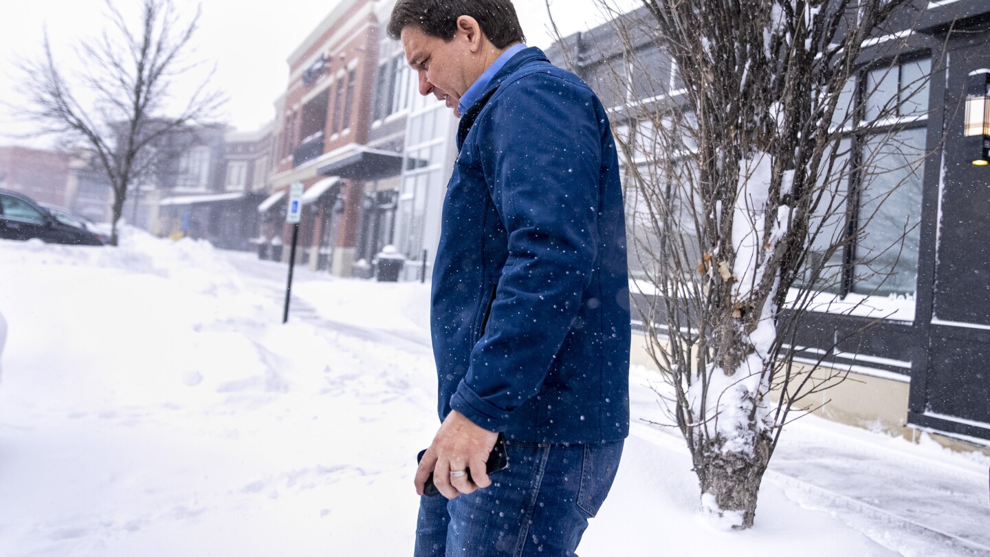 Nevasca em Iowa: a explosão do inverno pode piorar a forma não representativa de eleger candidatos