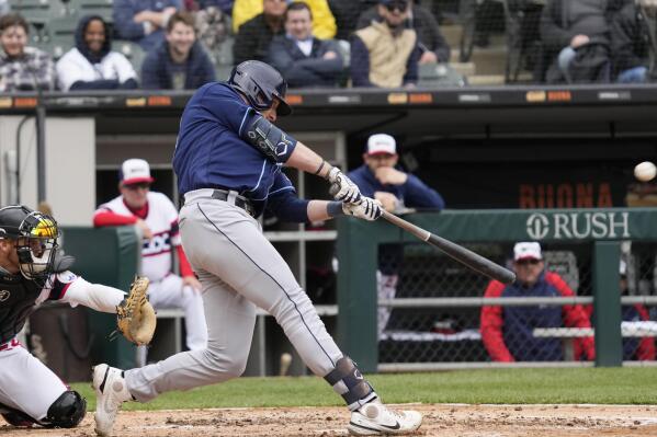 Vaughn, White Sox stop slide with wild 12-9 win against Rays