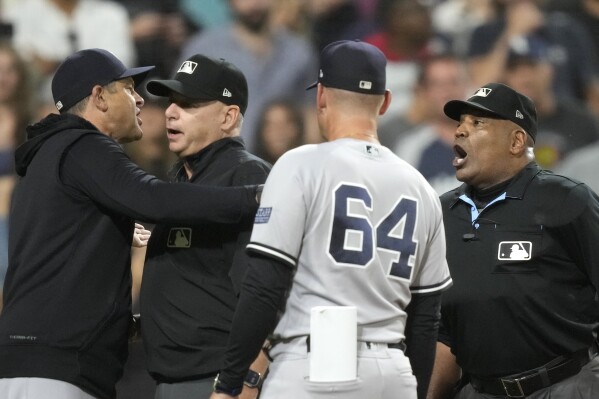Yankees' Boone embarrassed by his theatrical display in argument following  ejection