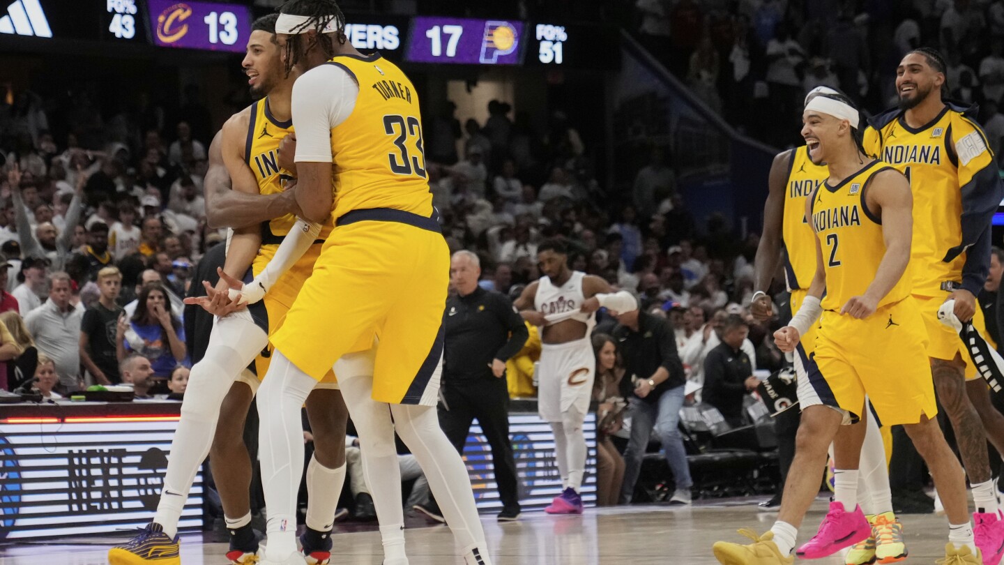 Pacers Take 2-0 Eastern Semifinal Lead Over Cavaliers After Narrow Game 2 Win