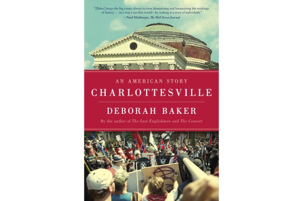 This cover image released by Graywolf Press shows "Charlottesville: An American Story" by Deborah Baker. (Graywolf Press via AP)