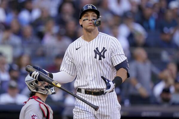 Yankees slugger Aaron Judge off to rough start in playoffs