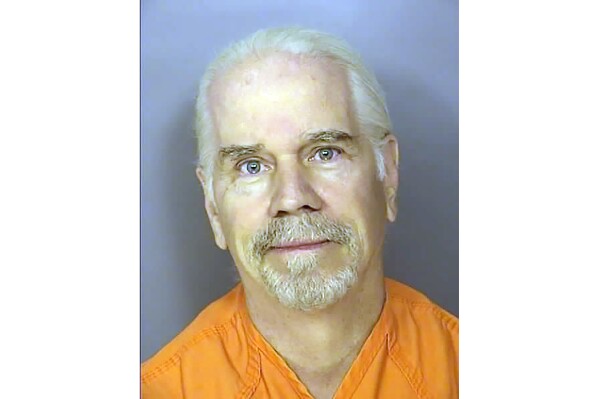 FILE - This image provided by the Horry County Sheriff's Office in Conway, S.C., shows Bhagavan "Doc" Antle, wild animal trainer featured in the popular Netflix series “Tiger King”, who has been convicted of wildlife trafficking in Virginia, the attorney general’s office announced Tuesday, June 20, 2023. Antle was accused of illegally buying endangered lion cubs in Frederick County, Va., for display and profit at his South Carolina zoo,. (Horry County Sheriff's Office via AP)