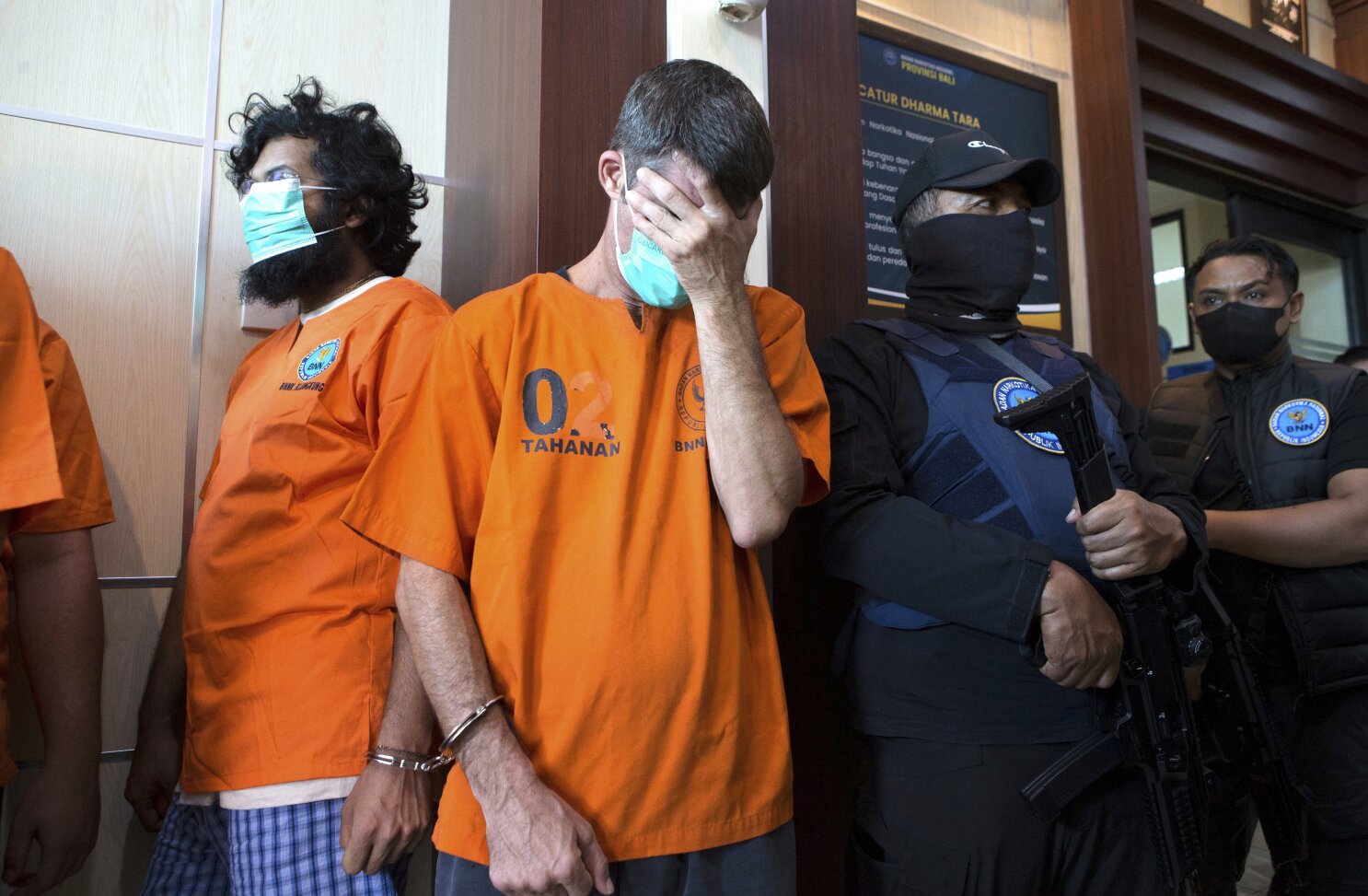 Indonesia arrests foreign nationals in Bali on drugs charges that could carry the death penalty