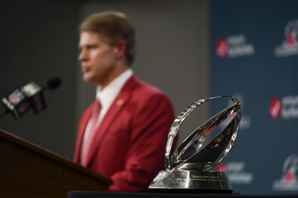 Kansas City Chiefs presented with Lamar Hunt trophy following AFC