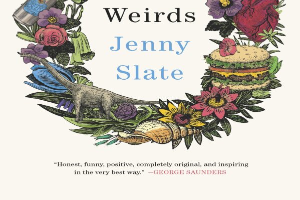This cover image released by Little, Brown and Company shows "Little Weirds" by Jenny Slate. (Little, Brown and Company via AP)