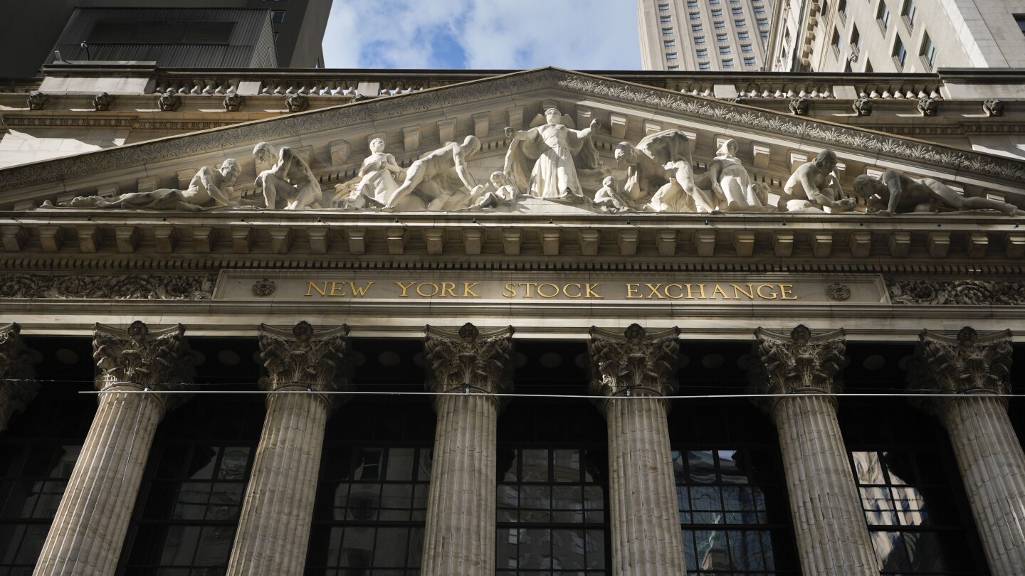 Stock market today: Wall Street, down sharply this week in tariff turmoil, stabilizes early - The Associated Press