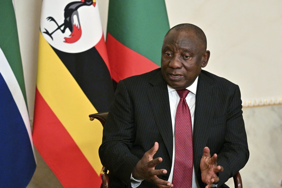 South African President Cyril Ramaphosa Says That Arresting Russian President Vladimir Putin if he Comes to Johannesburg Next Month Would be “WAR”