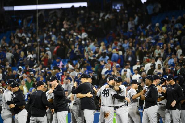 Yankees Clinch A.L. East Title With Win and Orioles Loss - The New