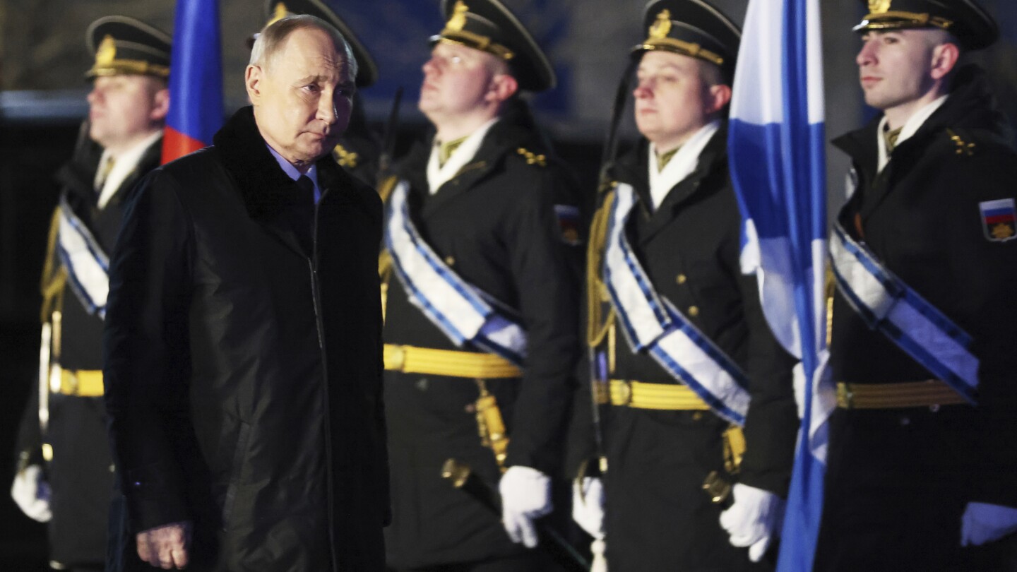 Putin suggests putting Ukraine under U.N.-sponsored external governance, boasts battlefield gains