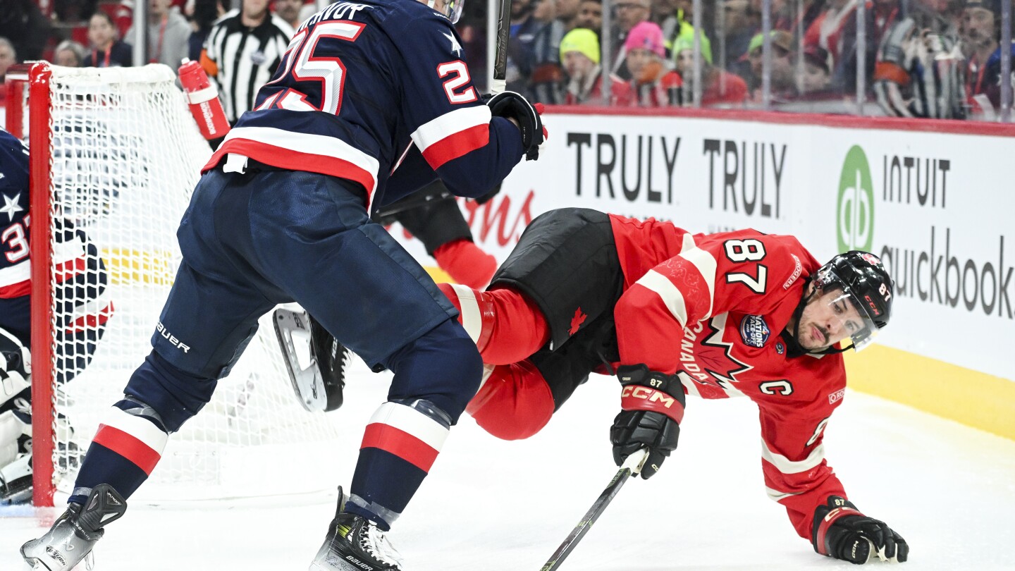 Charlie McAvoy's hit on Connor McDavid was another US message sent at the 4 Nations Face-Off