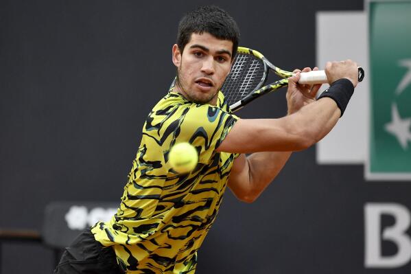 Carlos Alcaraz back as world number one with win on Italian Open