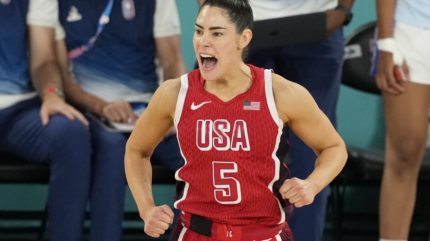 A'ja Wilson, US women hold off France to win eighth straight Olympic ...