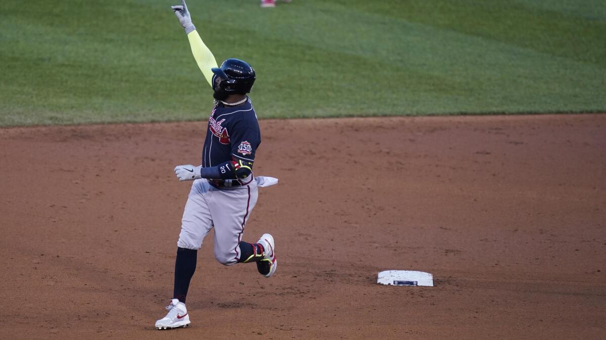 Ozuna hits grand slam, Braves beat Nats in Fried's return – troyrecord