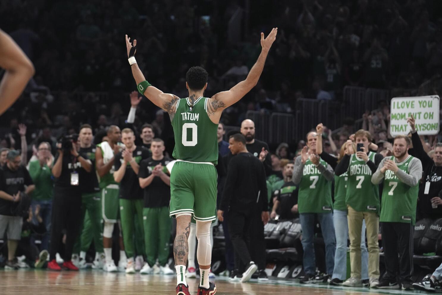 Tatum sets Game 7 record with 51 points, Celtics beat 76ers