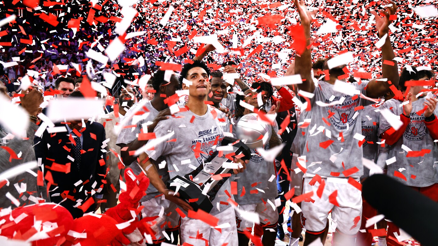 Auburn atop AP Top 25 for 8th straight week; No. 6 St. John’s has highest ranking in 34 years