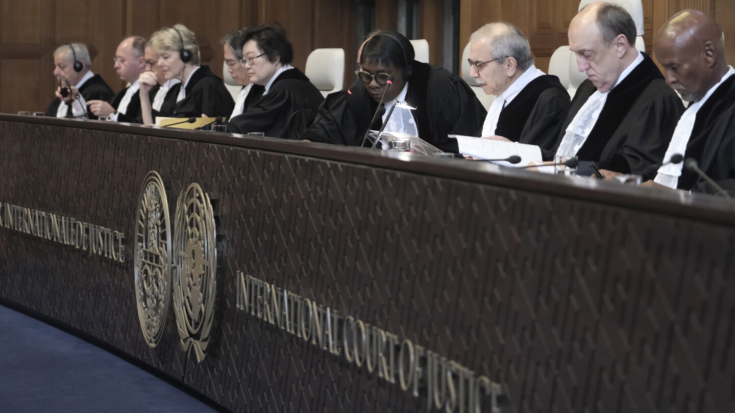 The International Court of Justice will issue its ruling on Nicaragua's request to halt German arms sales to Israel