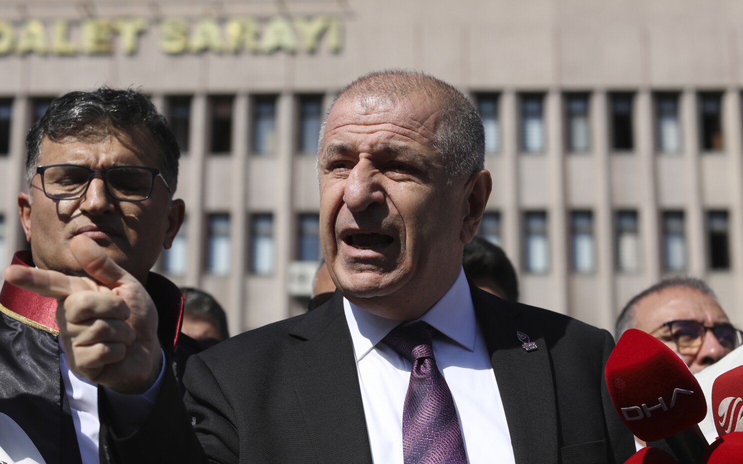 Turkey's Victory Party leader Umit Ozda goes on trial over incitement charges