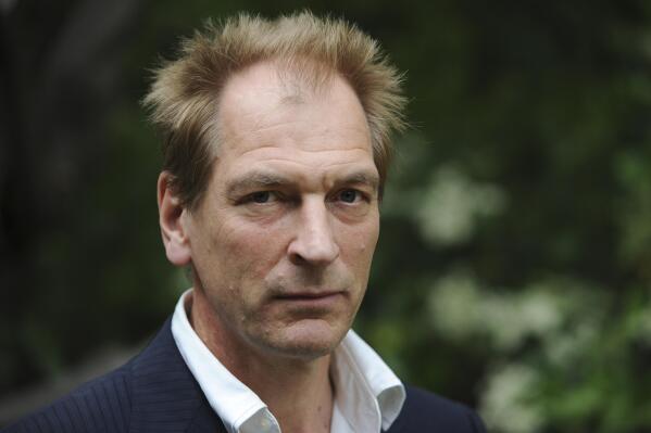 FILE - Actor Julian Sands attends the "Forbidden Fruit" readings from banned works of literature on Sunday, May 5, 2013, in Beverly Hills, Calif. Authorities said Sands, star of several Oscar-nominated films, including “A Room With a View,” has been missing for five days in the Southern California mountains. The San Bernardino County Sheriff's Department said Wednesday, Jan. 18, 2023, that crews are using helicopters and drones to search for Sands, who was reported missing Friday, Jan. 13, on a trail on Mt. Baldy. (Photo by Richard Shotwell/Invision/AP, File)