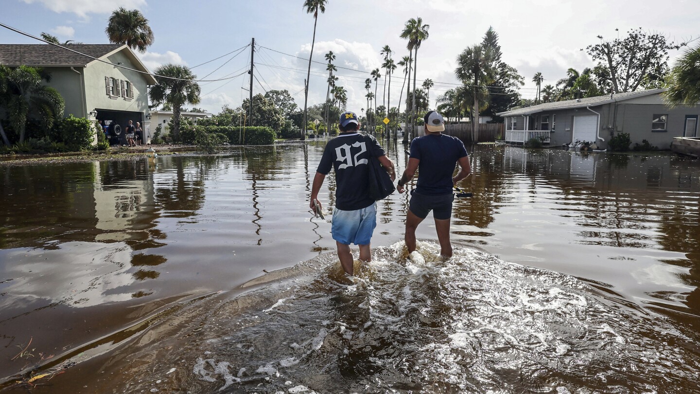 Hurricane Helene floods the southeastern United States