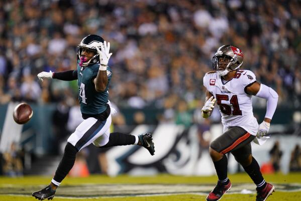 Philadelphia Eagles' grounds crew chief Tony Leonard prepares for