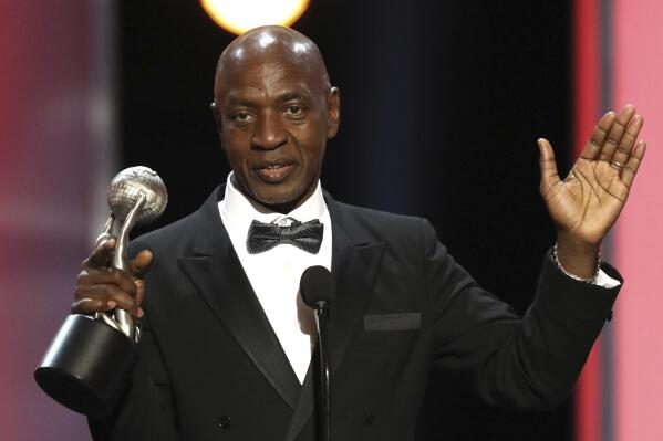 FILE - Professor Charles J. Ogletree Jr. accepts the chairman's award at the 48th annual NAACP Image Awards at the Pasadena Civic Auditorium on Feb. 11, 2017, in Pasadena, Calif. A California courthouse has been named for a native son who went on to a distinguished career at Harvard Law School, where he taught President Barack Obama and his wife. The Merced County courthouse was named Friday, Feb. 17, 2023, for Ogletree Jr. to honor for his contributions to law, education and civil rights. (Photo by Matt Sayles/Invision/AP, File)