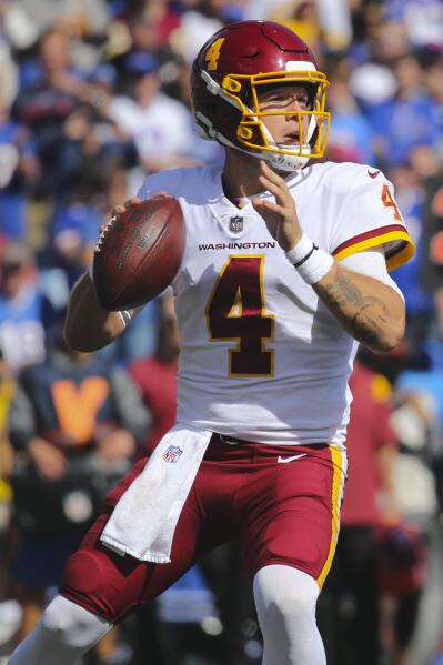 Quarterback Taylor Heinicke needs more Alex Smith in game