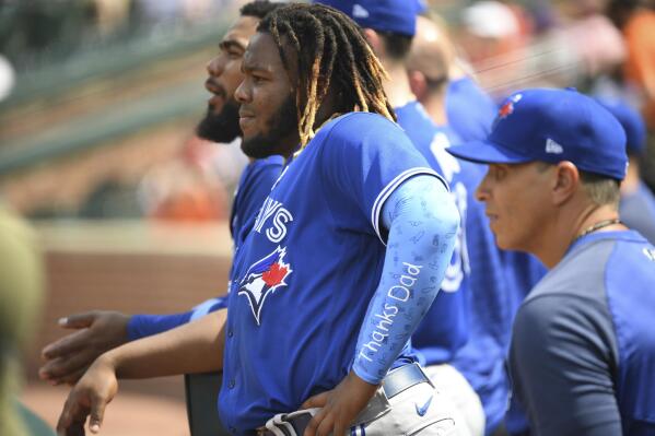 Vlad Guerrero Jr. wore his dad's jersey