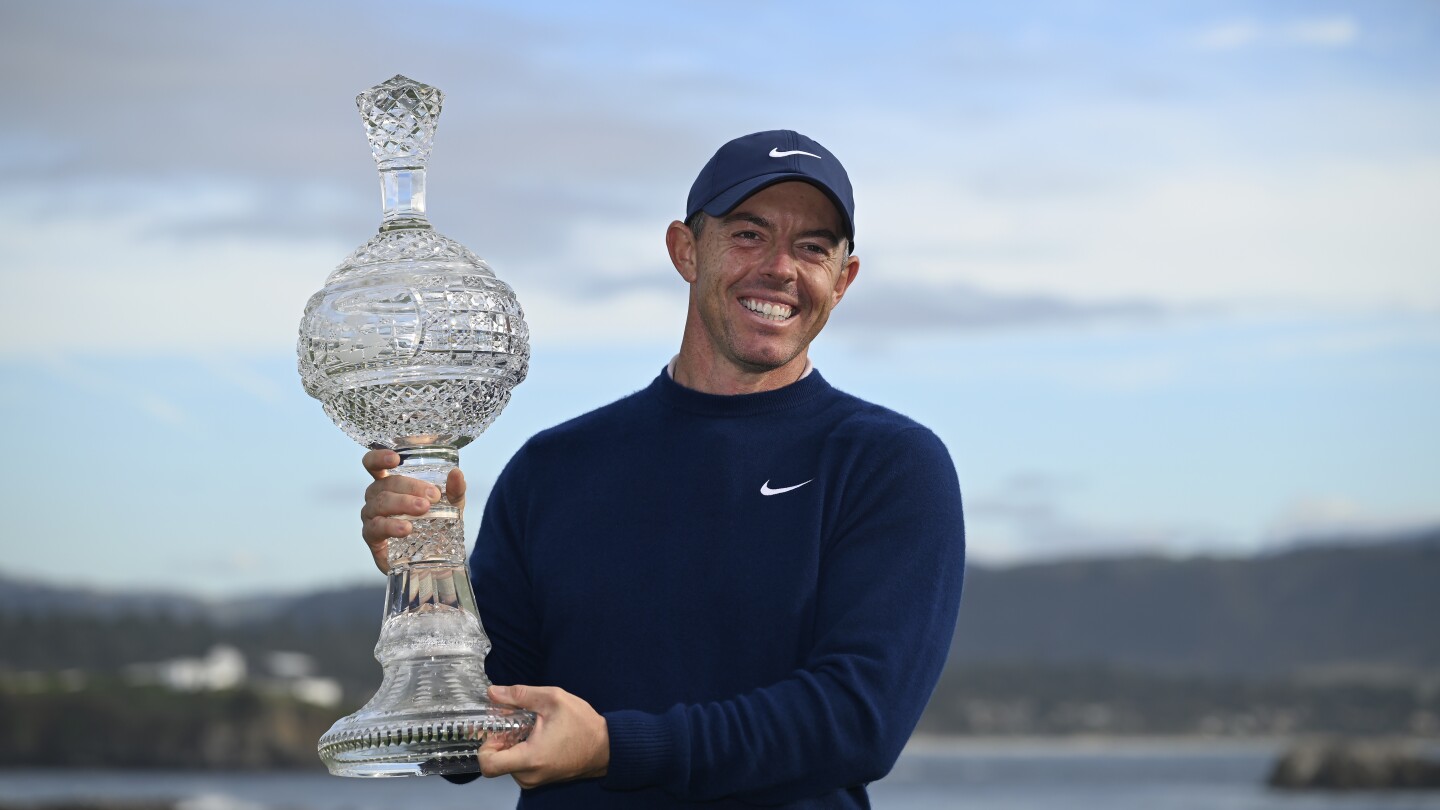 Rory McIlroy wins AT&T Pebble Beach Pro-Am, starts season strong