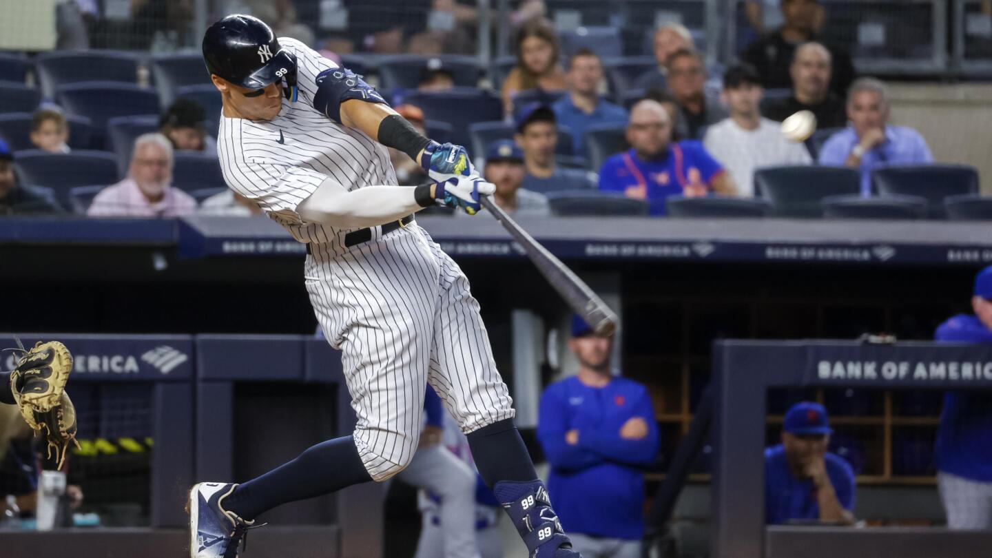 Judge 47th HR, Yankees top Scherzer, Mets 4-2 in Subway Series