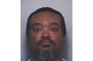 This March 25, 2019 photo provided by Contra Costa Sheriff's Office shows Danny Lamont Hamilton, currently an inmate the Richard J. Donovan Correctional Facility in San Diego. A DNA match has helped detectives solve the killing of a San Francisco Bay Area waitress whose body was found in a basement bathroom 25 years ago. Authorities in Contra Costa County said Thursday, Dec. 9, 2021, that the prison inmate has been charged with murder in the killing of Priscilla Lewis. (Contra Costa Sheriff's Office via AP)