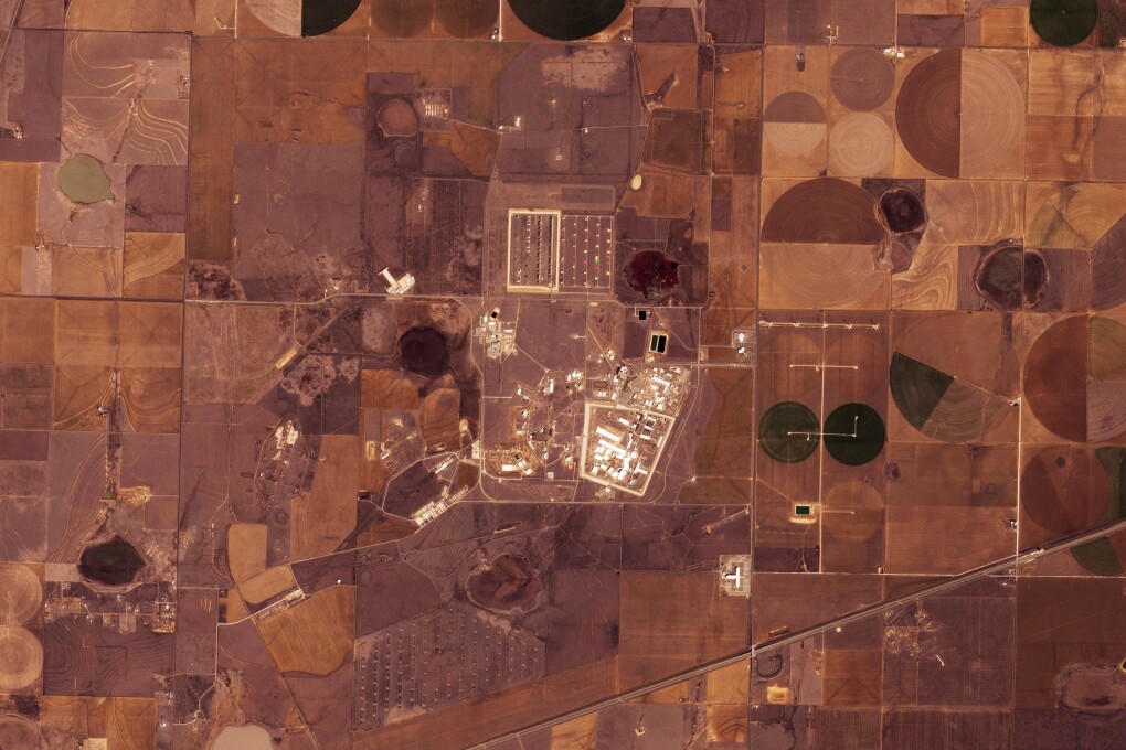 This satellite image from Planet Labs PBC shows the Pantex nuclear facility near Amarillo, Texas, Saturday, Feb. 24, 2024. Pantex, the main facility that assembles and disassembles America's nuclear arsenal shut down its operations Tuesday, Feb. 27, 2024, in Texas as fires raged out of control nearby. Pantex issued a statement online saying it had paused operations until further notice. (Planet Labs PBC via 麻豆传媒app)