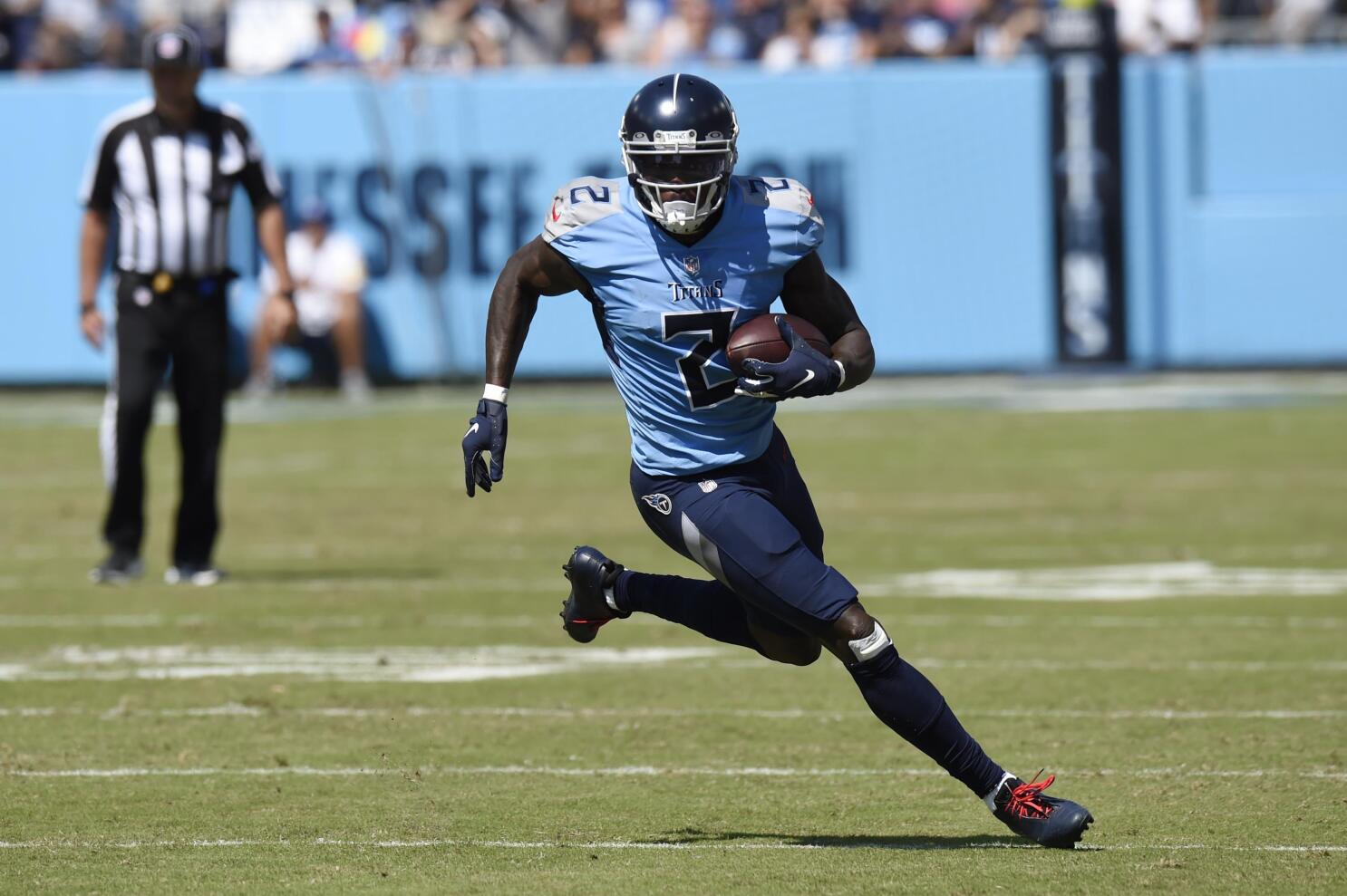 Titans WR AJ Brown reacts to the release of Julio Jones - A to Z Sports