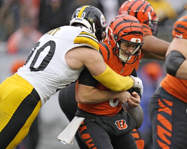 Mike Tomlin thinks T.J. Watt is the 'best defensive player on the planet.' Watt isn't into the hype | AP News